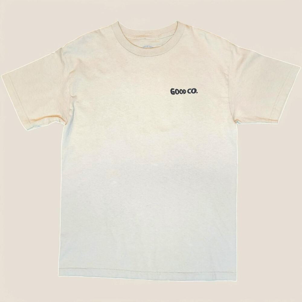 Beige graphic t shirt